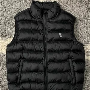 OVO Black Puffer Vest Large